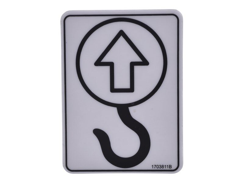 JLG LIFTING LUG DECAL (1703811)