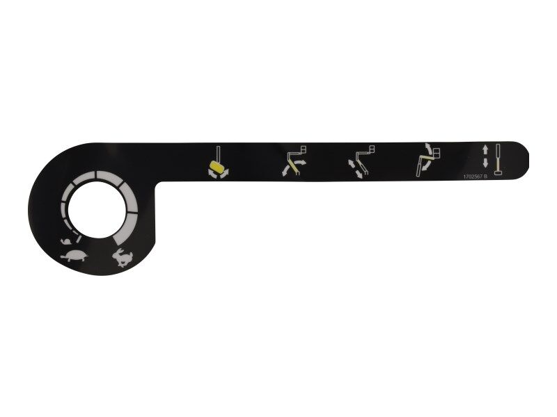 JLG FUCNTION SPEED DECAL (1702567)