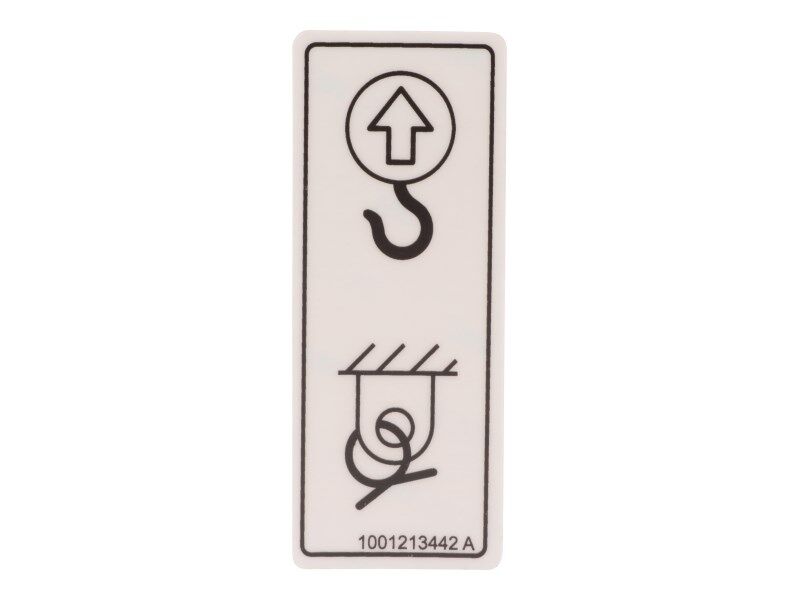 JLG LIFTING AND TIE DOWN DECAL (1001213442)