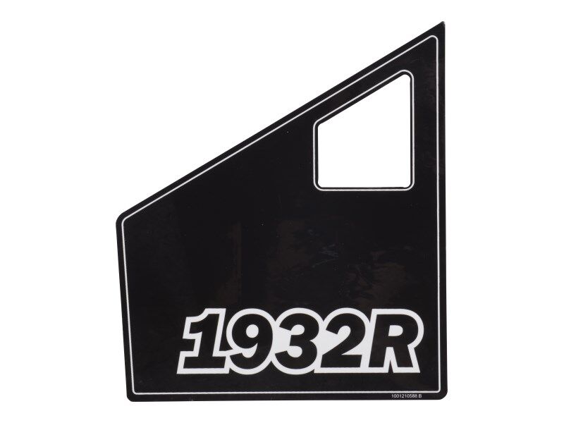 JLG DOOR (RIGHT SIDE) DECAL (1001210588)