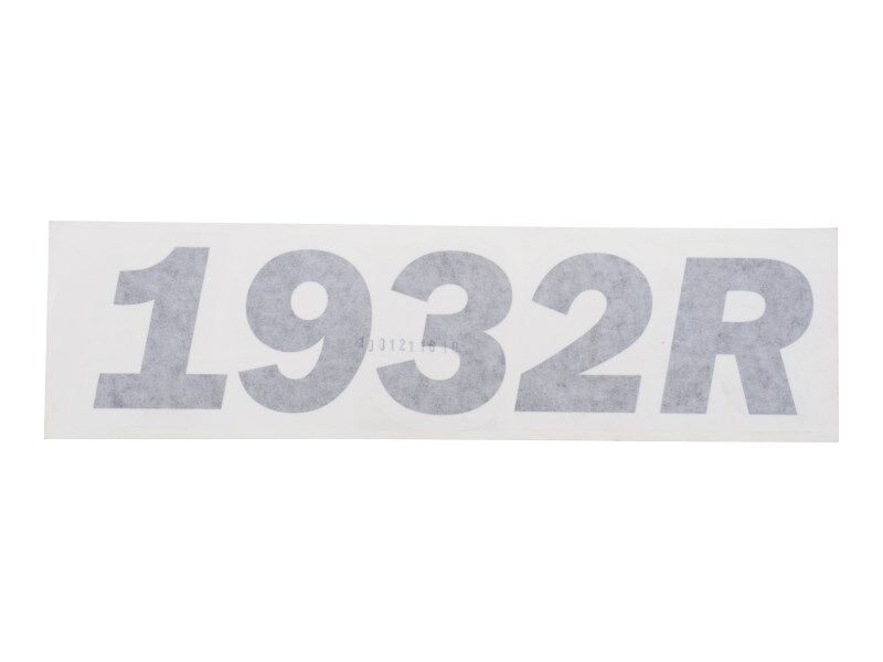 JLG MODEL NUMBER 1932R DECAL (1001211619)