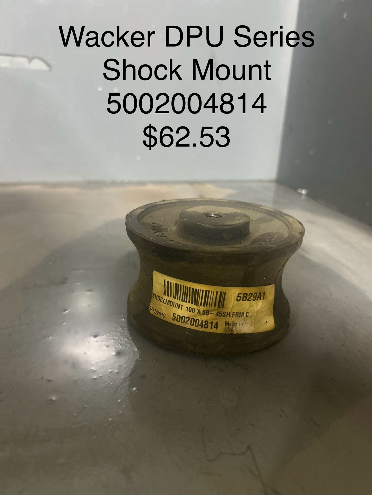 Wacker Neuson DPU Series Shock Mount