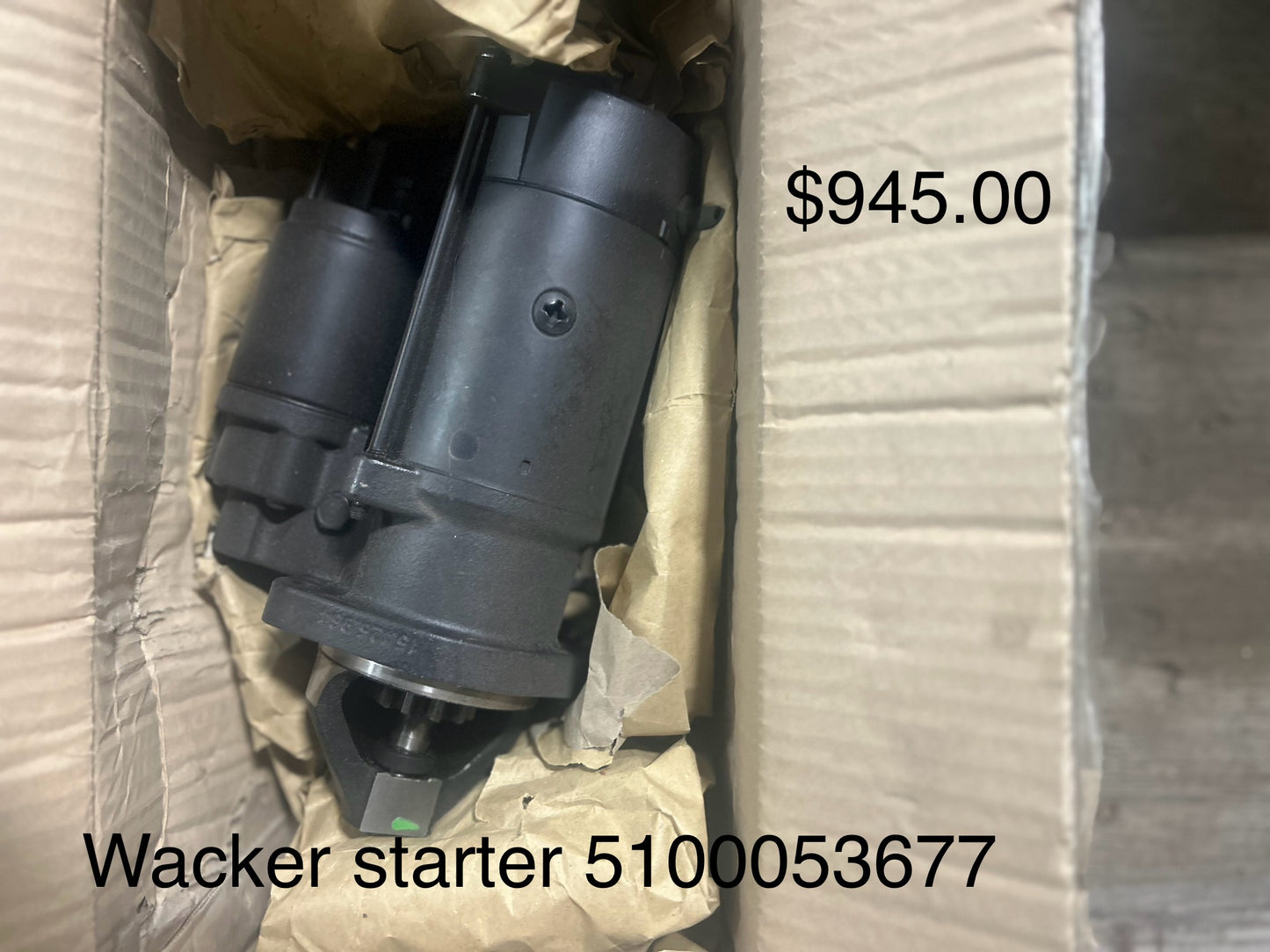 Wacker Neuson Motor-Starter 3.2 KW 5100053677