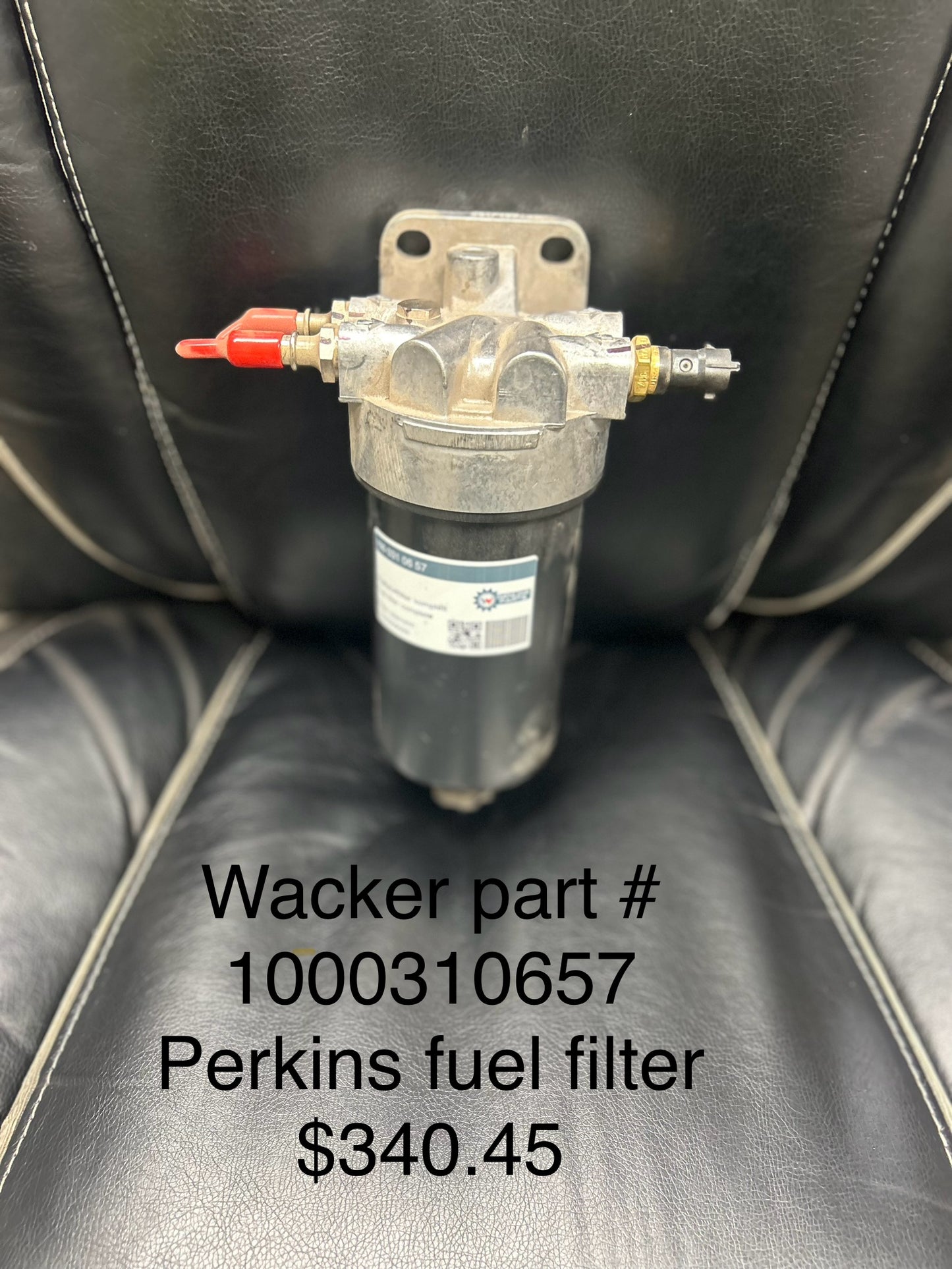 Original Wacker Neuson Fuel Filter for Perkins Engine
