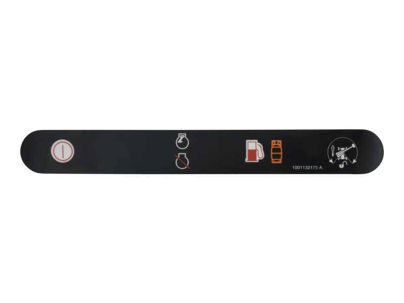 JLG STOP, AUX POWER DECAL (1001132175)