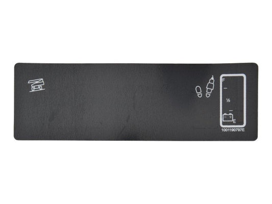 JLG PLATFORM DISPLAY DECAL (1001190797)