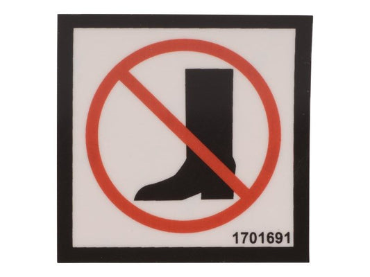 JLG NO STEP DECAL (1701691)