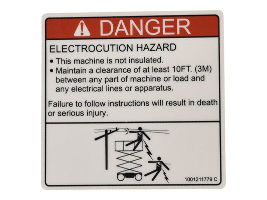 ELECTROCUTION DECAL (1001211779)