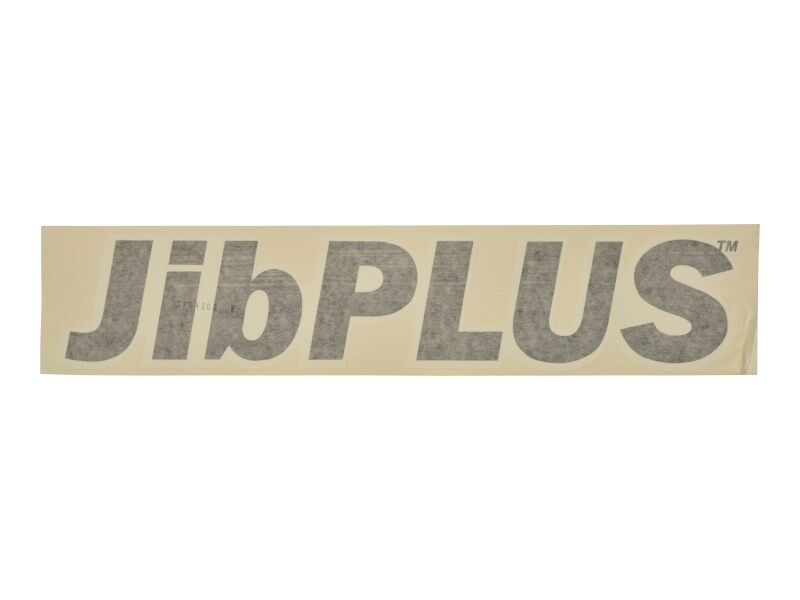 JLG JIB PLUS DECAL (1704200)