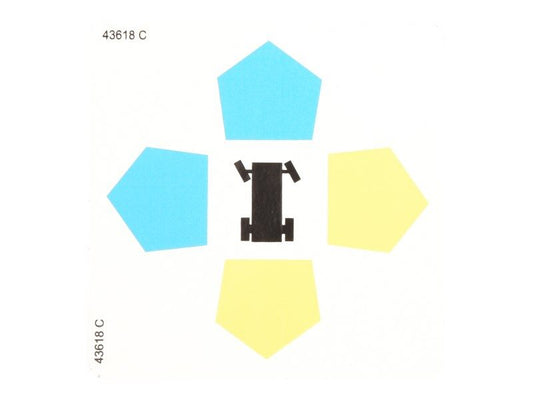 GENIE DIRECTION ARROWS DECAL (43618GT)