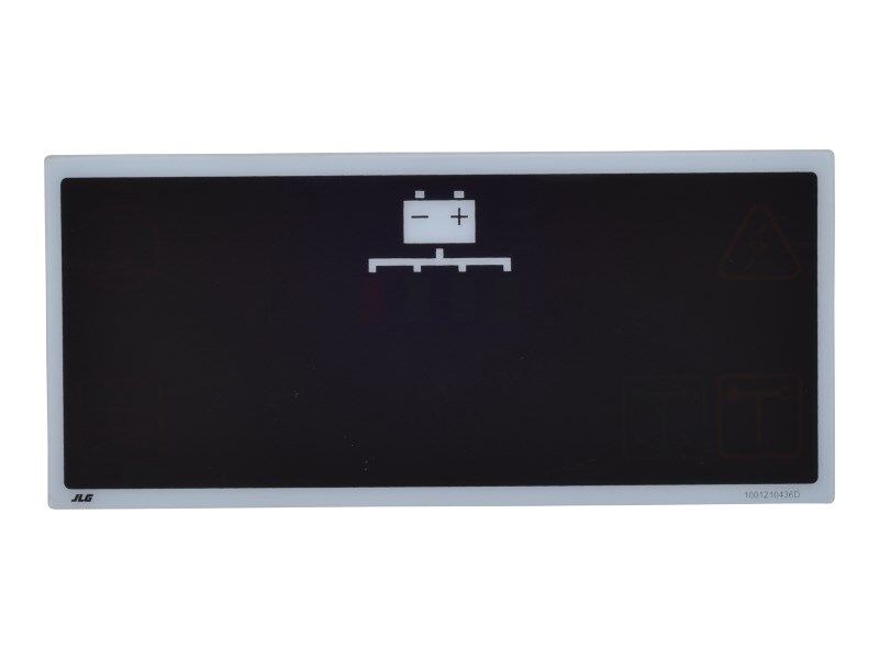 JLG PLATFORM CONTROL DECAL (1001210436)