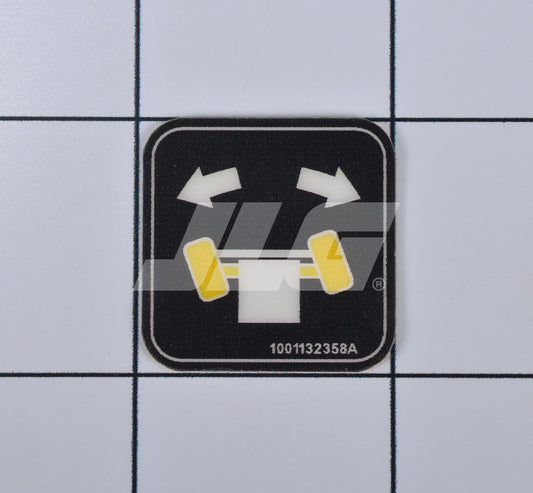 JLG STEET DECAL (1001132358)
