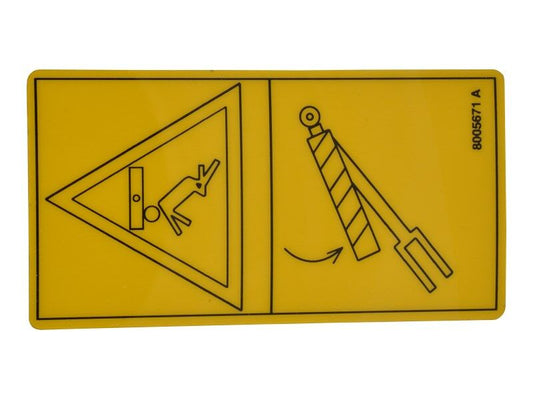 JLG SAFETY INSTRUCTIONS DECAL (8005671)